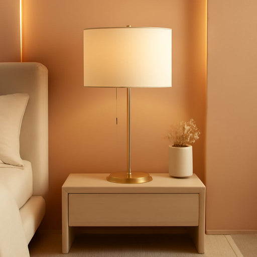 Hanne Table Lamp – Luxury Modern Lamp with Clean Lines, Commercial Grade Lighting for Living Room or Bedroom