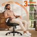 Ergonomic Office Chair, High Back Home Desk Chair with Flip-Up Arms, 3D Headrest, 90-120° Tilt and Wide Cushion Seat, Big and Tall Computer Chairs for Man Woman, Mesh Chair -Midnight Cloud