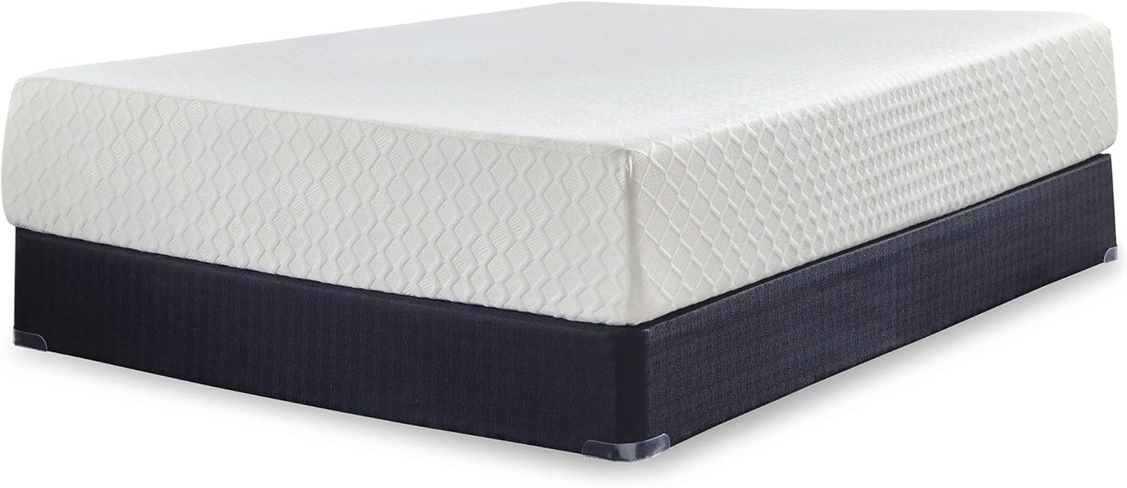 Queen Size Chime 12 Inch Medium Firm Memory Foam Mattress with Green Tea & Charcoal Gel for Pressure Relief