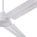 7840900 Industrial 56-Inch Three-Blade Ceiling Fan with J-Hook Installation System, White, Wall Control