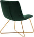 Velvet Accent Retro Leisure Lounge Chair