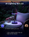 Rechargeable Cordless Table Lamp for Small Bedroom