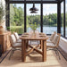 70.87-Inch Oval Dining Table for 4-6