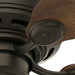 42 Inch Indoor Ceiling Fan No Light - Bronze Ceiling Fan without Light, Low Profile Flush Mount, 5 Blades, for Bedroom, Living Room, or Kitchen, Pull Chain - Low Profile IV 51061, New Bronze