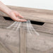 Greige PremiumQuality SolidWood Storage Bench Toy Chest