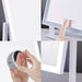 Lighted Makeup Mirror, Hollywood Vanity Mirror with Lights, Three Color Lighting Modes, and 5X Magnification Mirror, Smart Touch Control, 360°Rotation (14.1In,White,Gift Box)