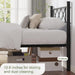 Full Size Bed Frame with Headboard, Heavy Duty Bedframe with Strong Metal Slats, No Box Spring Needed & Easy Assembly, Matte Black
