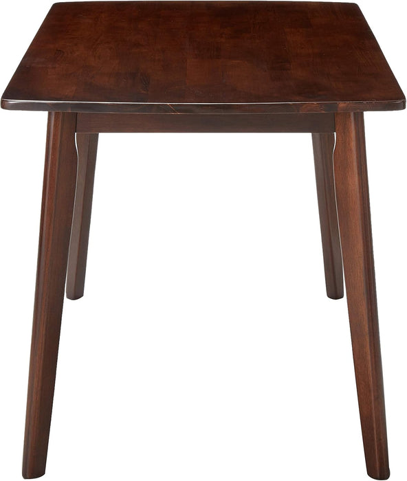 94848 Shaye Dining Table, Walnut, 47.2X29.53X29.13