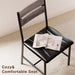 Dining Table Set for 4, Grey