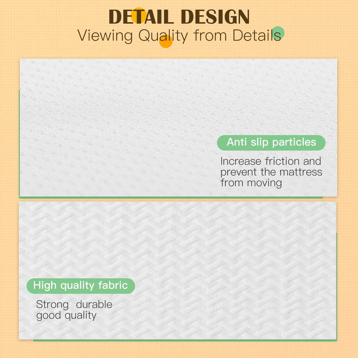 | 8 Inch Queen Mattress | White | Green Tea Gel Memory Foam