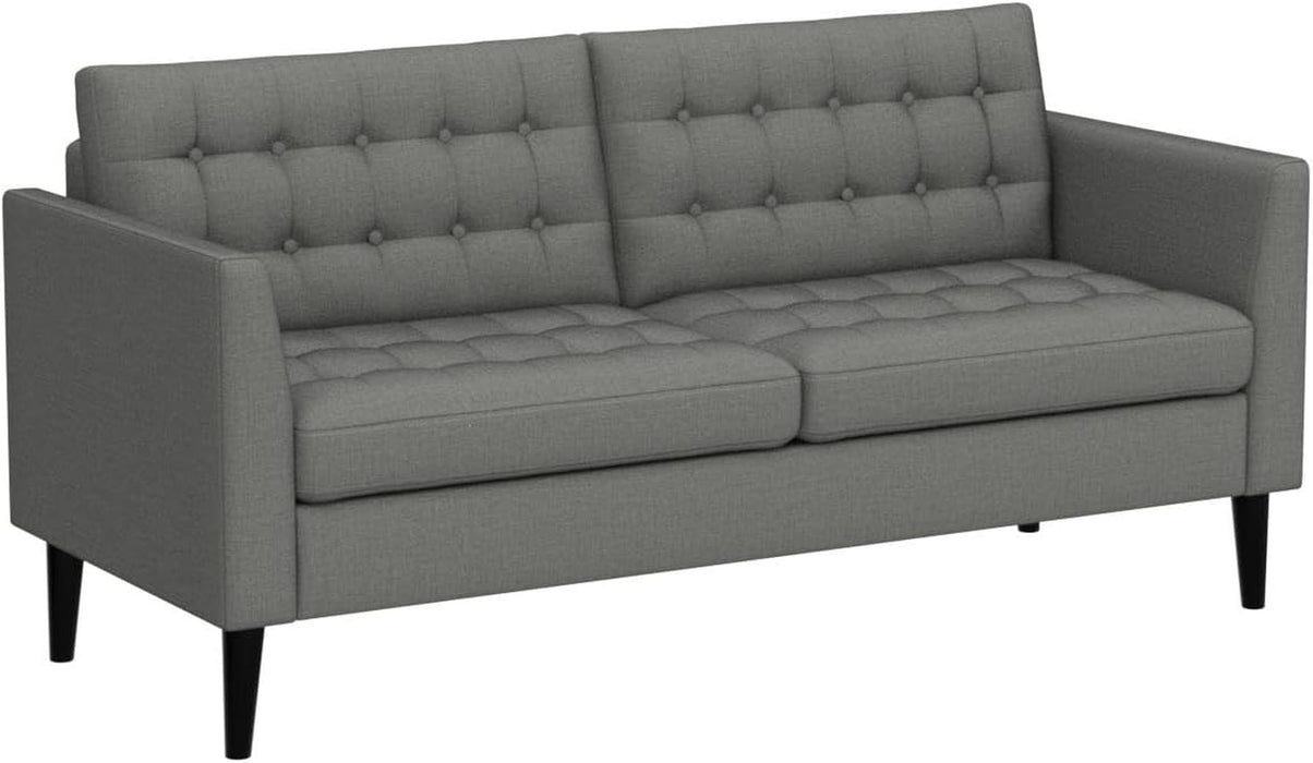 Modern Beige Loveseat for Small Spaces