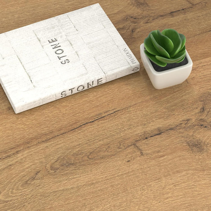 4-6 Person Farmhouse Dining Table with Heavy Duty Wooden Legs, 67.7 Inch Rectangular Modern Wood Kitchen Table for Dining Room & Living Room, Oak Brown