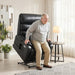 Dual Motor Power Lift Recliner Chair for Elderly with Heat & Massage