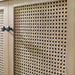 Calzada 31.5'' Tall 2 - Rattan Wicker Door Storage Accent Cabinet with Solid Wood Legs
