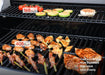 4 Burner Propane Gas Grill, Stainless Steel Outdoor Patio Barbecue Grill, with Broil Zone Fast Heating, Knob Control, and Easy Cleanup, M410MBZ