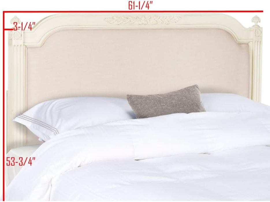 Home Collection Tufted Linen Rustic Antique Beige Headboard (Twin)