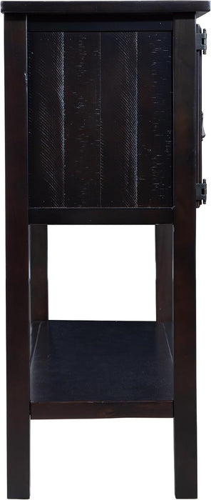 48" Solid Wood Sideboard Buffet Cabinet with Storage Drawers