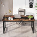 70.8 Inch Large Executive Office Desk, Simple Computer Workstation with 31.5 Inch Wide Desktop for Home Office