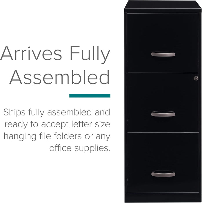 SOHO 18" 3-Drawer Vertical File