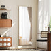 Full Length Mirror with Stand, 56"X21" Floor Mirror, Silver