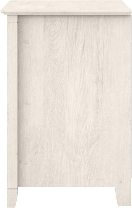 Bush Furniture Key West 2 Drawer Lateral File Cabinet in Linen White Oak | Document Storage for Home Office | Accent Chest with Drawers
