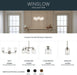 Winslow 19.75 Inch Brushed Nickel Chandelier Lighting