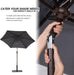 Patio Umbrella, Outdoor Umbrella with Crank