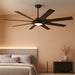 72 Inch Ceiling Fans with Lights,Large Ceiling Fan with Light and Remote Control, Dimmable, 3CCT, Quiet, Black Modern Ceiling Fan for Living Room, Bedroom, Kitchen, Patio, Farmhouse, Indoor/Outdoor