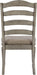 Lodenbay Classic Farmhouse Weathered Dining Chair, Set of 2, Antique Gray