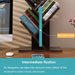Book Tree Bookshelf, 5-Tier Wood Bookshelf Tree Bookcase for Displaying Books, Cds, Magazines and More at Office, Home or School