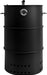 Charcoal Smoker Grill, 20.9" Barrel Charcoal BBQ Smoker, Coated Steel Outdoor Barbecue Grill with 2 Grilling Grates, 1 Hanging Rod, 6 Hooks & Thermometer for Party Backyard Patio Cooking