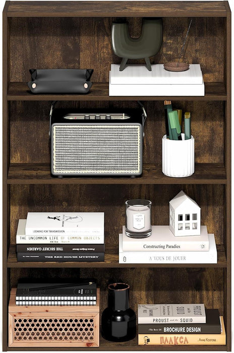 Amber Pine QuadTierStorage OpenShelf Bookshelf 6X24X35