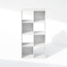 White Eight Cube Contemporary Horizontal Bookcase Storage