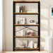 5-Tier Adjustable Heavy Duty Bookshelf