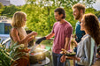 Weber Lumin Compact Outdoor Electric Barbecue Grill, Black - Great Small Spaces Such as Patios, Balconies, and Decks, Portable and Convenient