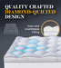 Queen Memory Foam Topper Ultra-Fluffy, 3", Breathable