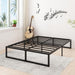 14 Inch Queen Bed Frame with Heavy Duty Steel Slat Support