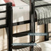 TwinOverTwin HeavyDuty AllMetal Bunk Bed For Adults