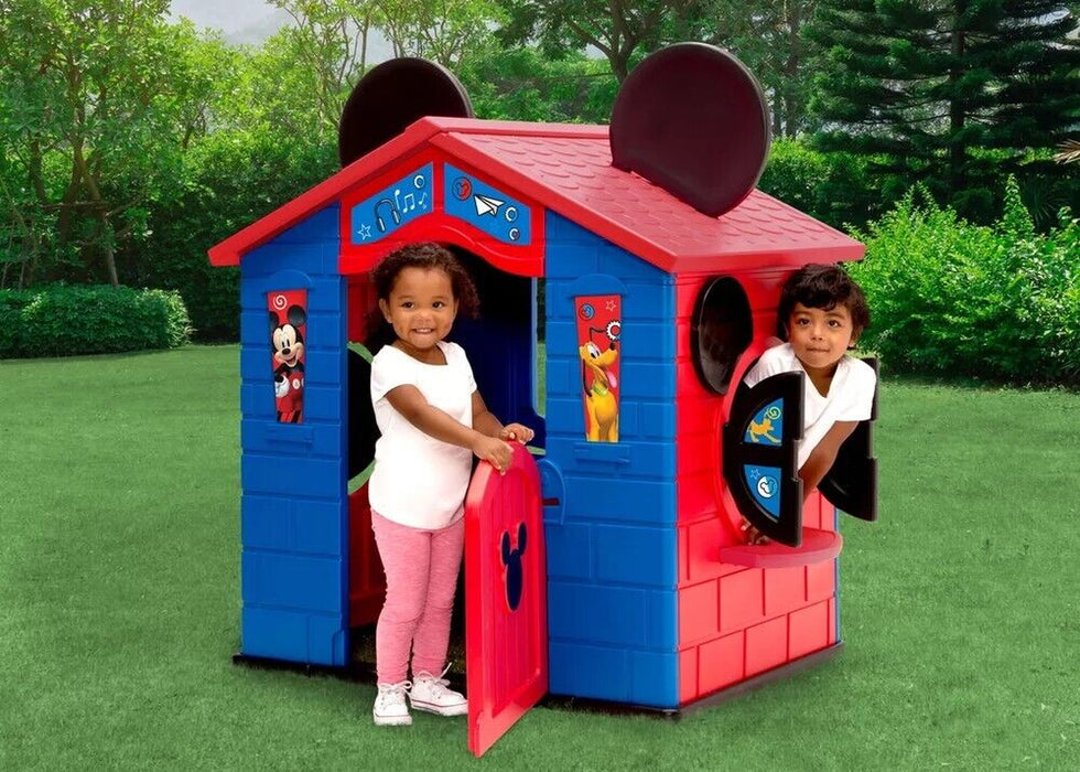 Mickey Mouse Plastic Indoor,Outdoor Playhouse with Easy Assembly