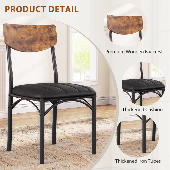 Dining Chairs Set of 4, Dining Room Chairs, Kitchen Chairs