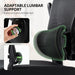 Ergonomic Office Chair 330 Lb with Wheels, Lumbar Support & Headrest