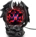 Plasma Ball Lamp Touch Sensitive,Party Magical Electrostatic Red Color Crystal Ball for Halloween (Evil Dragon)