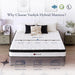 Queen TwelveInch MemoryFoam Hybrid Mattress CertipurUS