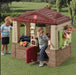 Plastic Playhouse Toy Toddlers Kids Neat Tidy Cottage Unisex Children Fun Play