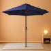 7.5 Ft Outdoor Patio Umbrella, Table Umbrella, Navy