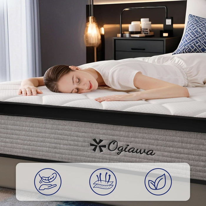 Queen Certipur MemoryFoamHybridEdgeSupport UltraComfort Mattress Box