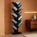 Bookshelf 9-Tier Floor Standing Tree Bookcase, Espresso