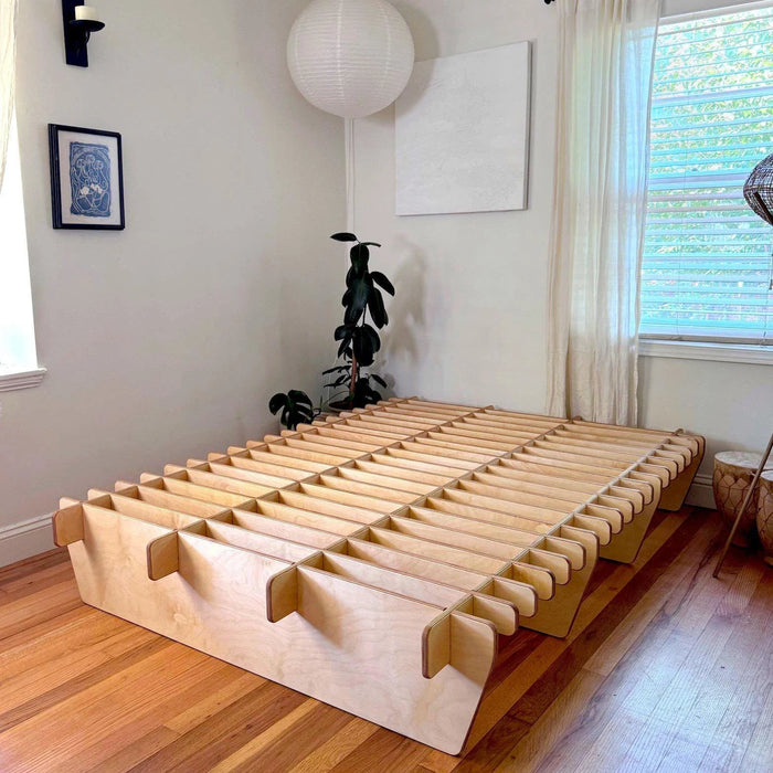 Birch Block BED FRAME