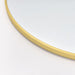 Arched Mirror - Full Length, Standing or Wall Mounted, 58"18", Aluminum Frame - Gold