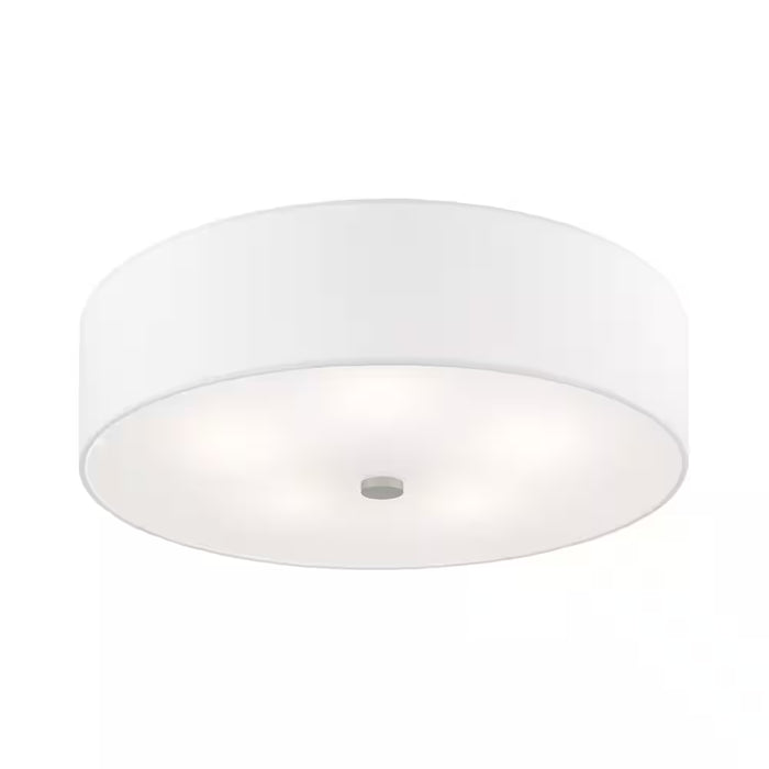 Mercury 5 Light Brushed Nickel Semi Flush Mount